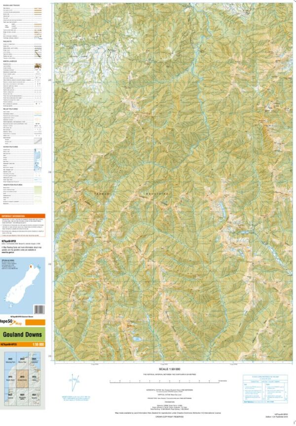 Heaphy Track Great Walk Maps - Image 2