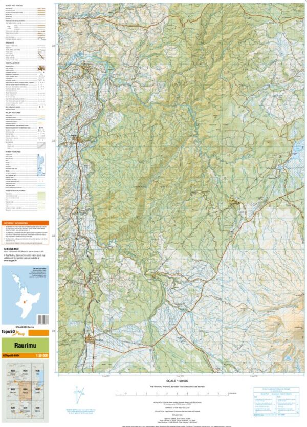 Tongario Northern & Southern Circuit Great Walk Maps - Image 3