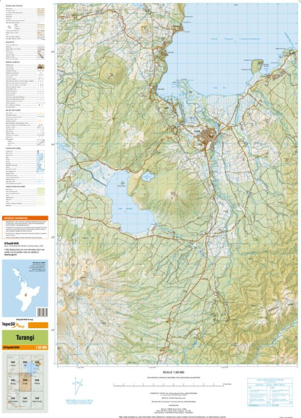 Tongario Northern & Southern Circuit Great Walk Maps - Image 4